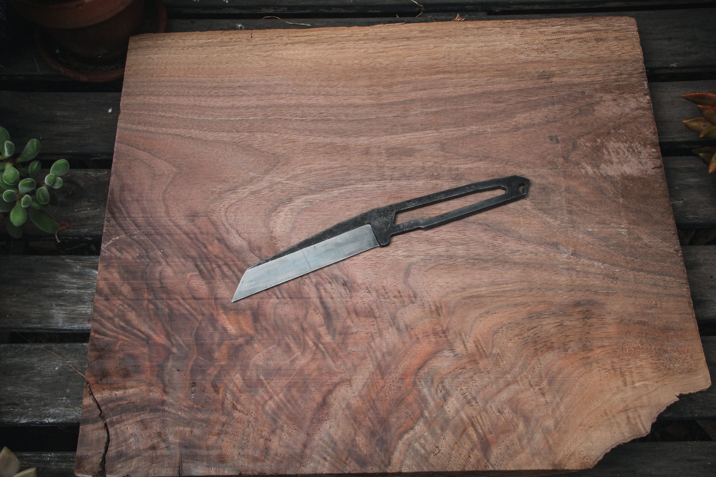 4" WharnPock Fixed Pocket Knife