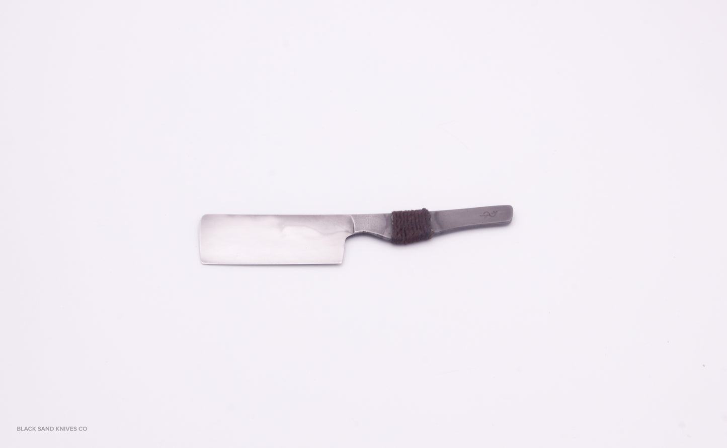 Straight Edge Western Beveled Kamisori Razor in High Carbon Steel